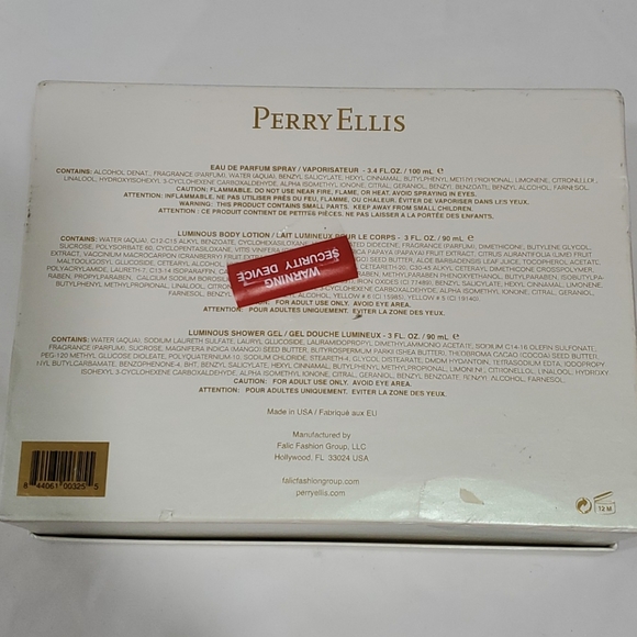 Perry Ellis Womens Eau de Parfum Set - Picture 3 of 3